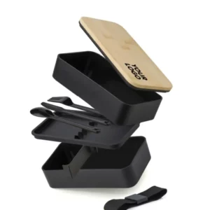 Lunch box double compartiment